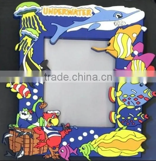 fashion christmas pvc photo frame