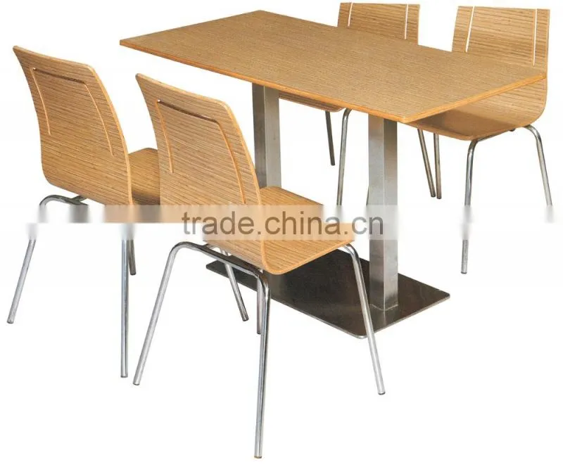 Solid Surface Table Chairs, High End Restaurant Table Set, Solid Surface Table GZH-G725+T512