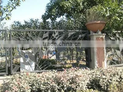 2013 newest galvanize gates and steel fence design