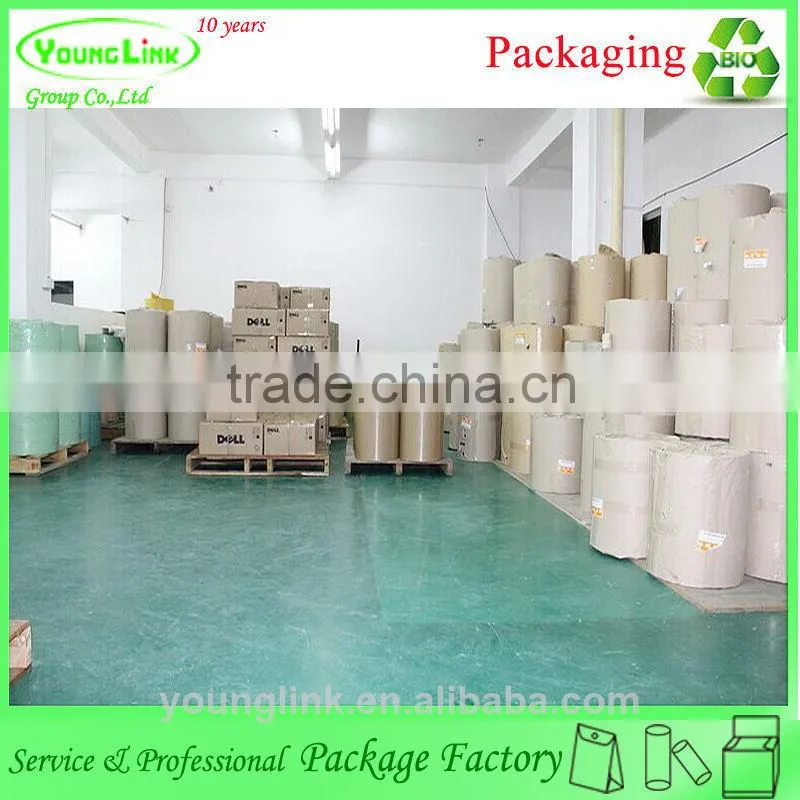 Zipper plastic custom round bag with handle