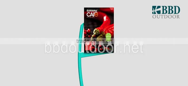 Outdoor advertising cheap led light aluminum rectangle signboard