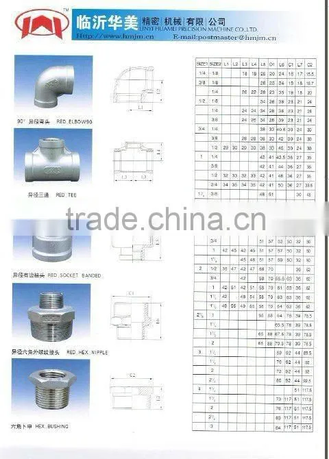 stainless steel fittings