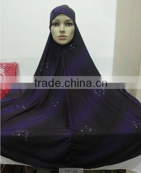 H237 latest very big size muslim hijab,islamic scarf,can wear as coat