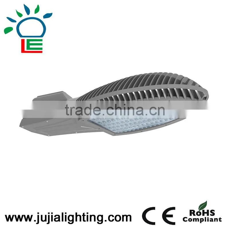 110-277V / 200-48V UL DLC 100W Bridgelux LED Street Light with Meanwell driver