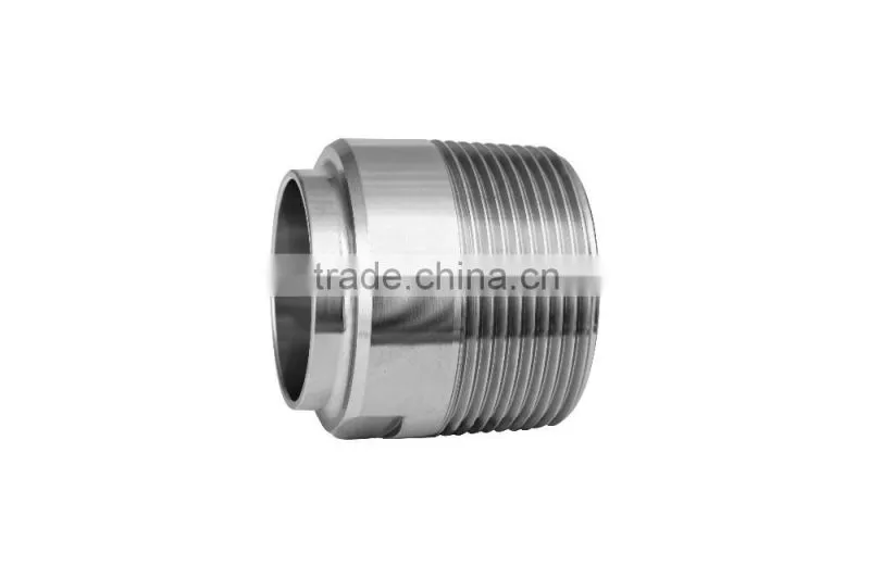 Stainless steel sanitary NPT/BSP male/female adapter/hose adapter/tube adapter