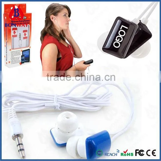 Headphone with Volume Control Mic Earphone