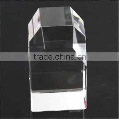 New cuboid blank trophy crystal souvenir cubes