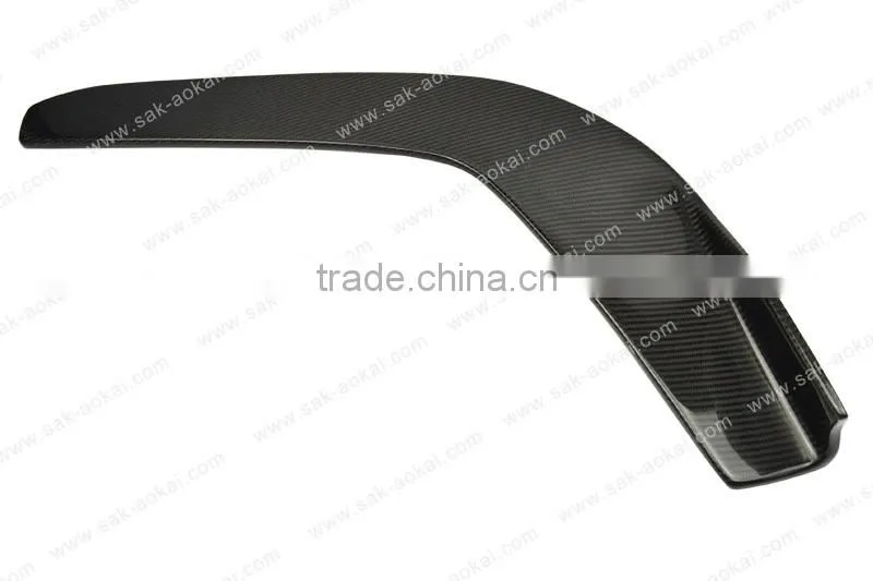 Universal Car Body Kit Carbon Fiber Front Lip Splitters Bumper