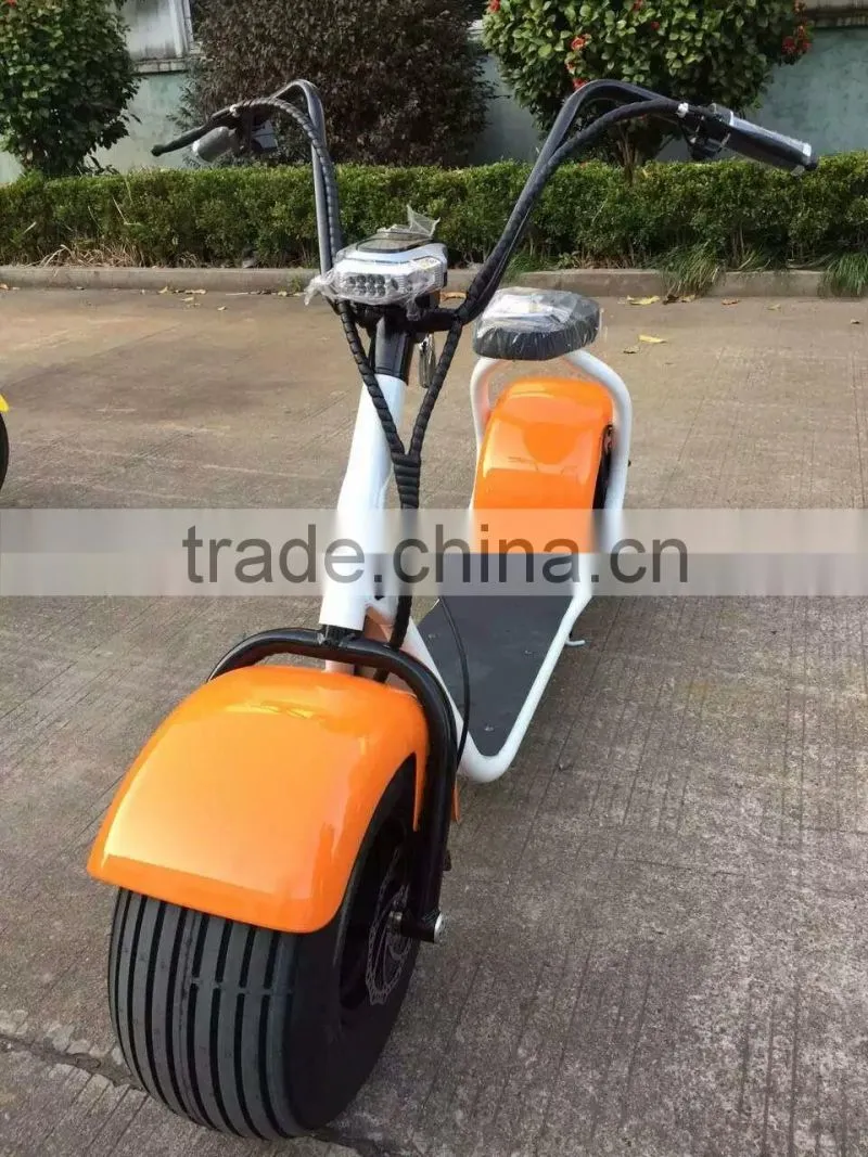 Cool Harley Scooter with 48V Lithium Battery and 800W power