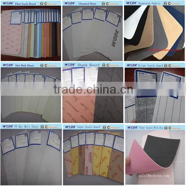 Paper insole paper boards equivalent to Texon