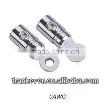 0awg stainless steel cable naked ring shaped ring terminal