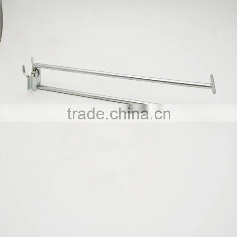 Hot Selling Metal Pegboard Hook with Price Tag Waterfall price tag hooks