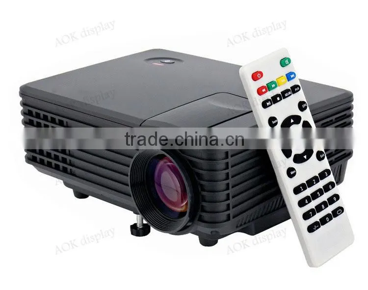 Support 1920*1080 Cheap Home Theater Digital Video Portable Game HD 1080P LCD Mini 3D LED The Projector/ Projetor/Proyector