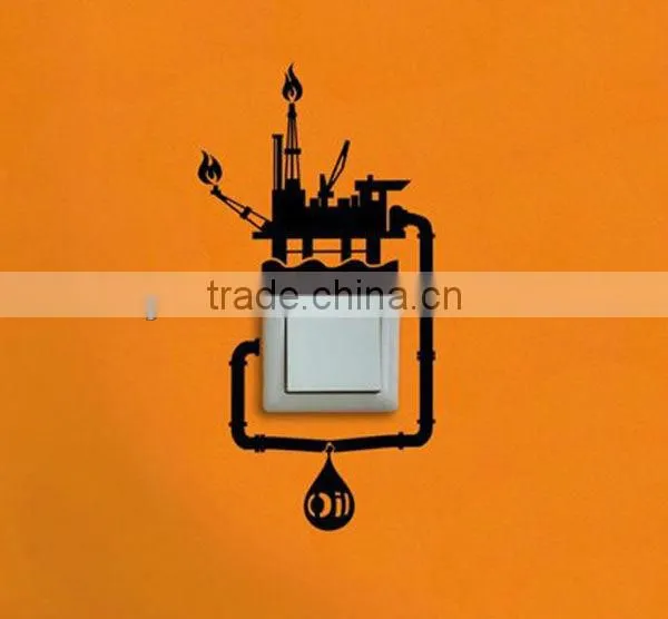 Wall stickers for socket decorative