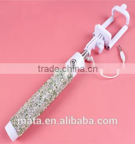 Wholesale Factory Price Wired Selfie Stick With Monopod