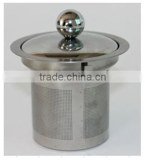 Fctory price Stainless stee etched mesh, tea filter, tea set