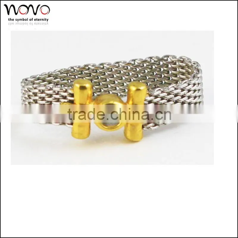 china wholesale market titanium silver 316l stainless steel rings cheap stock lot titanium ring