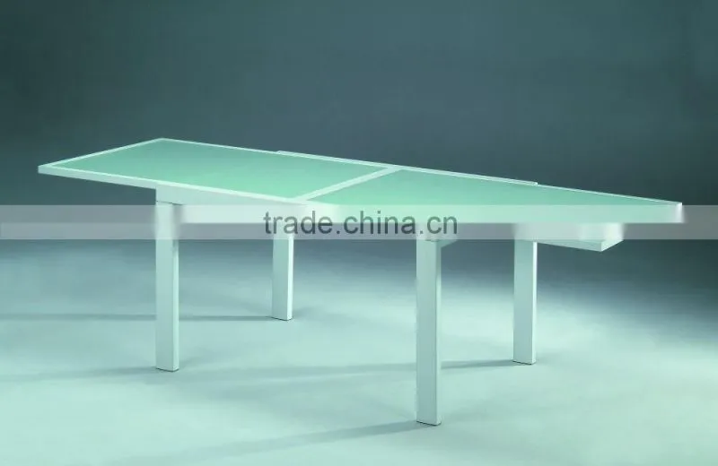 Extendable Glass Dining Table