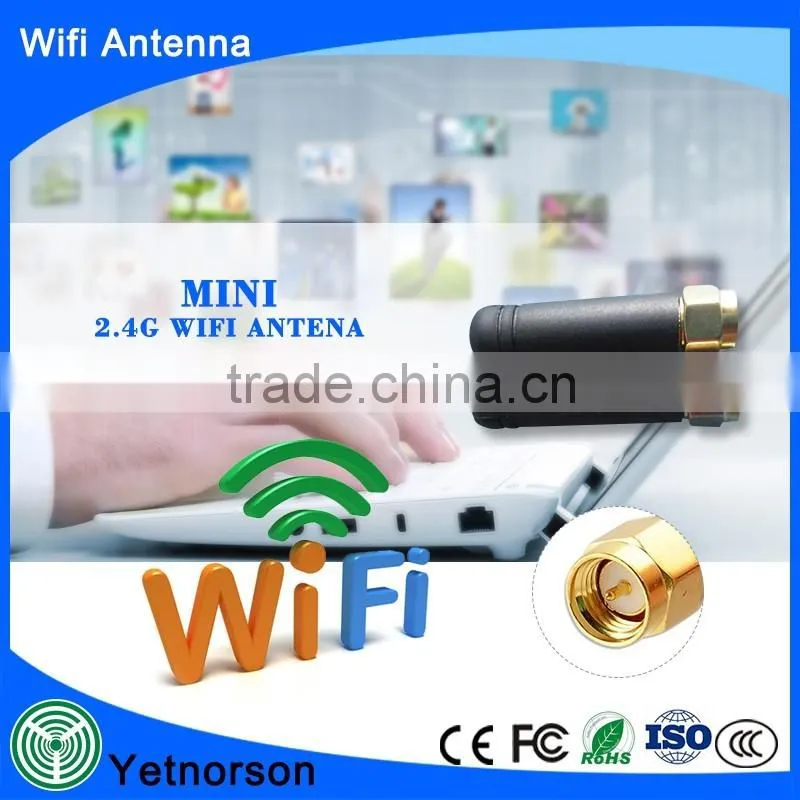 Hot sale rubber duck 2.4g internal wifi antenna with factory price