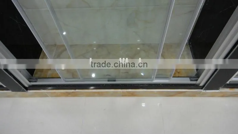 bathroom door design sliding straight shower door screen D816
