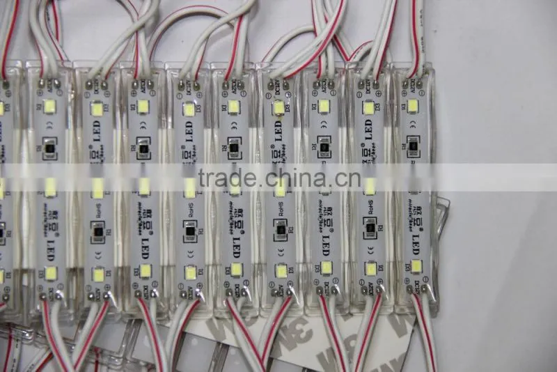 CE ROHS certification for sign advertising injection molding led module with good price