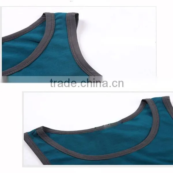 Hot ! 2014 New Design Cheap Wholesale Gym Singlets for Men (lyt-04000100)