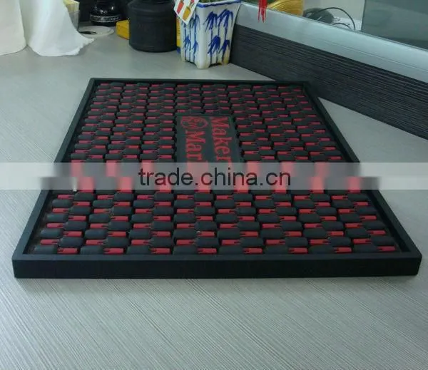 eco-friendly hot sell customized pvc bar mat