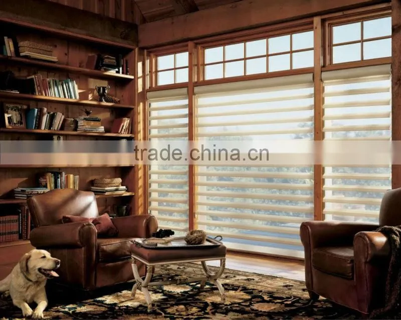 Office Decorative PVC best selling good quality adjustable vertical zebra blind