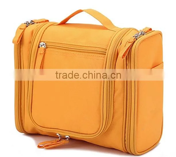 new travel toiletry wash cosmetic bag makeup storage case hanging grooming with handle