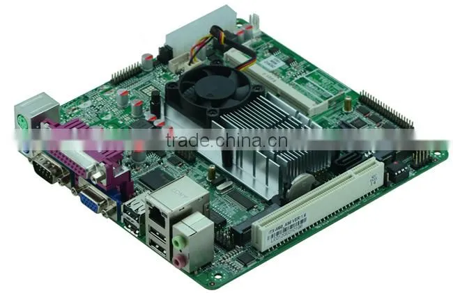 Intel atom D525 motherboard x86 mini itx atom motherboard D525 6*COM ITX-M58_A56 VER:1.1A