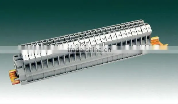 UTL Rail E/1 Rail End Plate Terminal Fixture