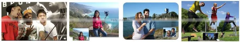 mini universal panoramic shooting with integrated selfie stick