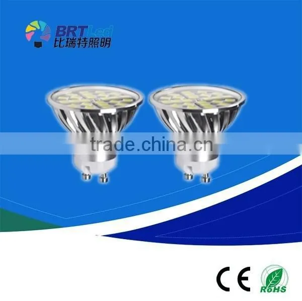 SMD led Spotlight 7w 2835SMD led lamp Gu10 led ,Aluminium +plastic body spot led light