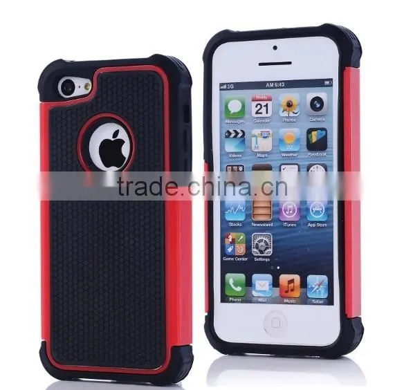 Durable Soft Silicon Back Case For iPhone 5/5S