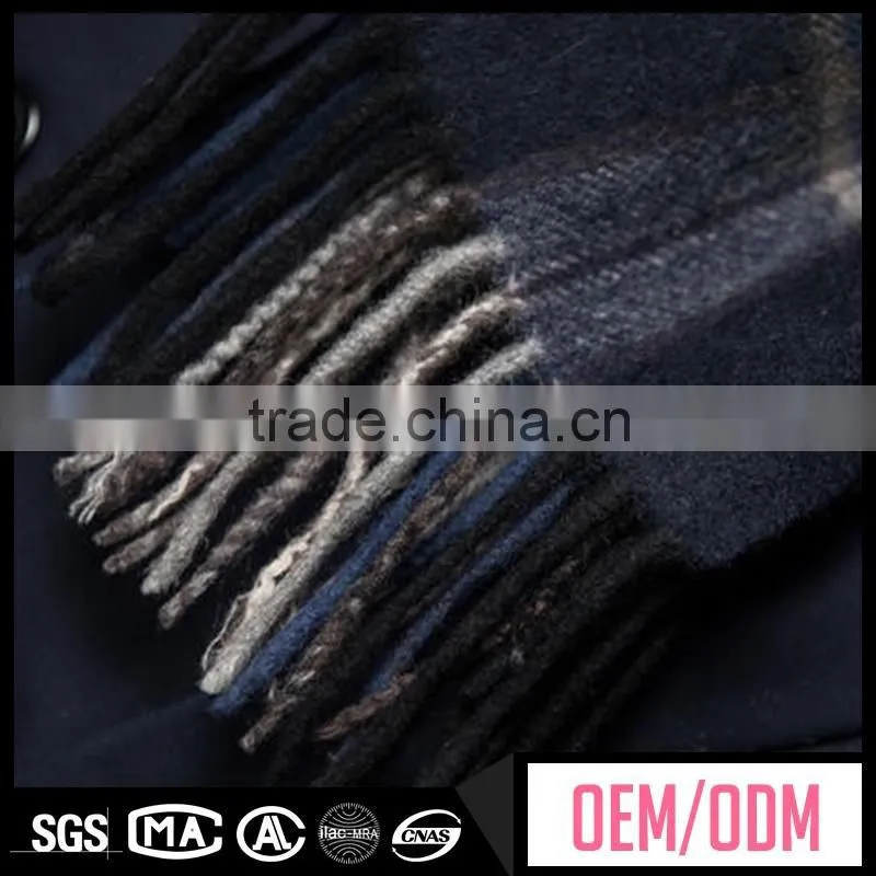 Wholesale elegant scarf, plain color wool scarf, neck scarf knitting pattern