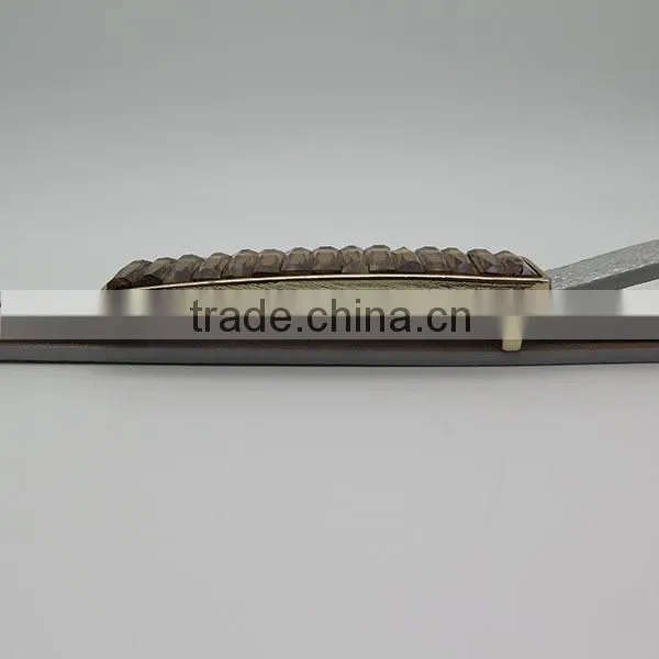 Factory supply girl fashion silver skinny belt