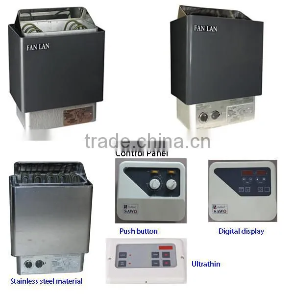 1200*1200*1900mm hemlock wood and abies canadensis material far infrared sauna room infrared sauna