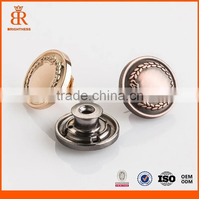 China Supplier Alloy Buttons Jeans Metal Button