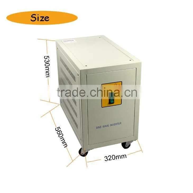 Perfect Protection High Frequency LCD Display 5KW Wind &Solar Off Grid Inverter