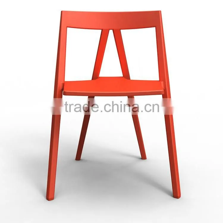 Plastic Low Back Chairs Patio Garden Outdoor Home Picnic Party Stackable Chair