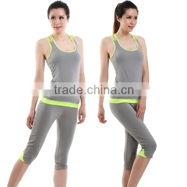 2015 Wholesale Womens Yoga Wear, Hot Selling Ladies Yoga Wear