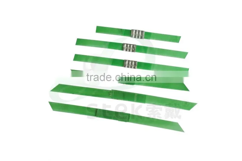 Packing Metal seals for plastic straps from STEK manufacturer