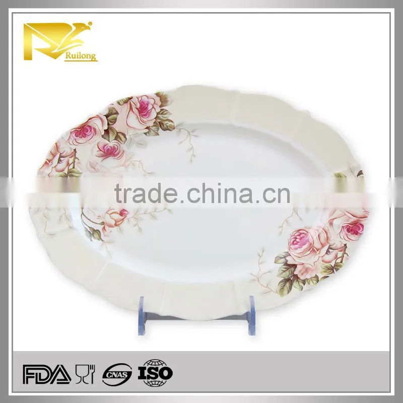 2015 new products ceramic disposable plate, french ceramic plates, turkish ceramics plates