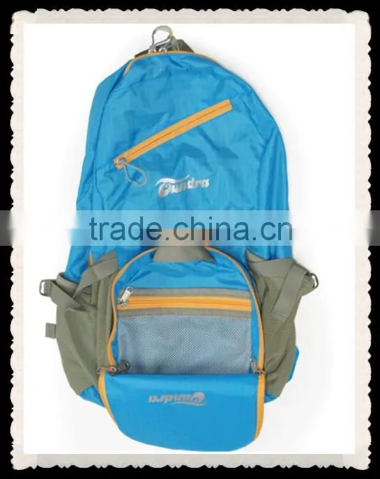 Fashion outdoor travelling camping foldable backpack