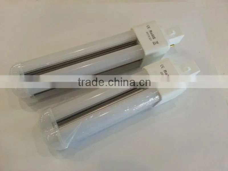 New design 11W led energysaving lamp 360 degree beam angle G24/E27 smd 3014 chip inside