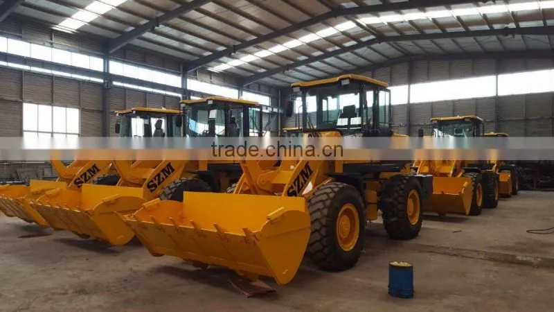SZM mini loader ZL16 with snow bucket