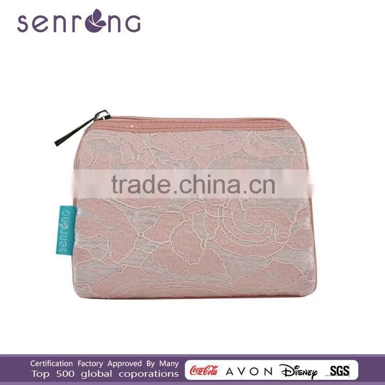 Custom Lace Cosmetic Pouch For Promotion