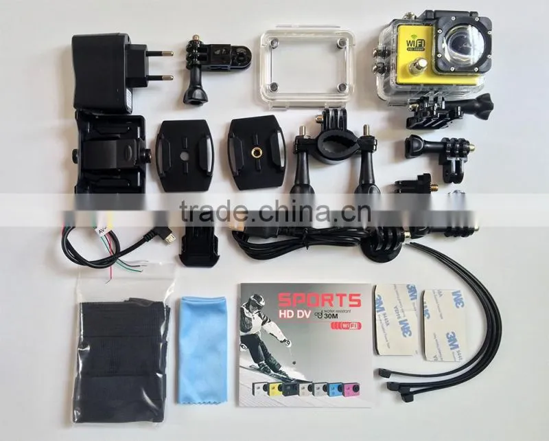 sj 6000 action camera with AVI line for Drones/Aerial