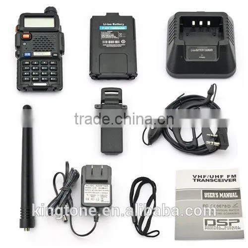 best handheld ham radio 7W baofeng uv5r baofeng two way radio