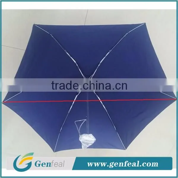 aluminium umbrella frame 5 fold small umbrella for promotion